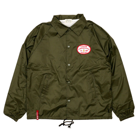 COLOR COMMUNICATIONS - STATION PATCH COACH JACKET "D.Olive"