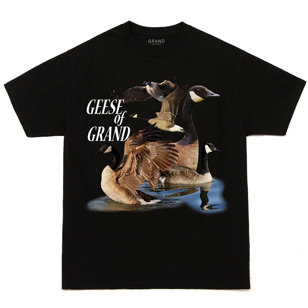 GRAND COLLECTION - Geese of Grand Tee "Black"