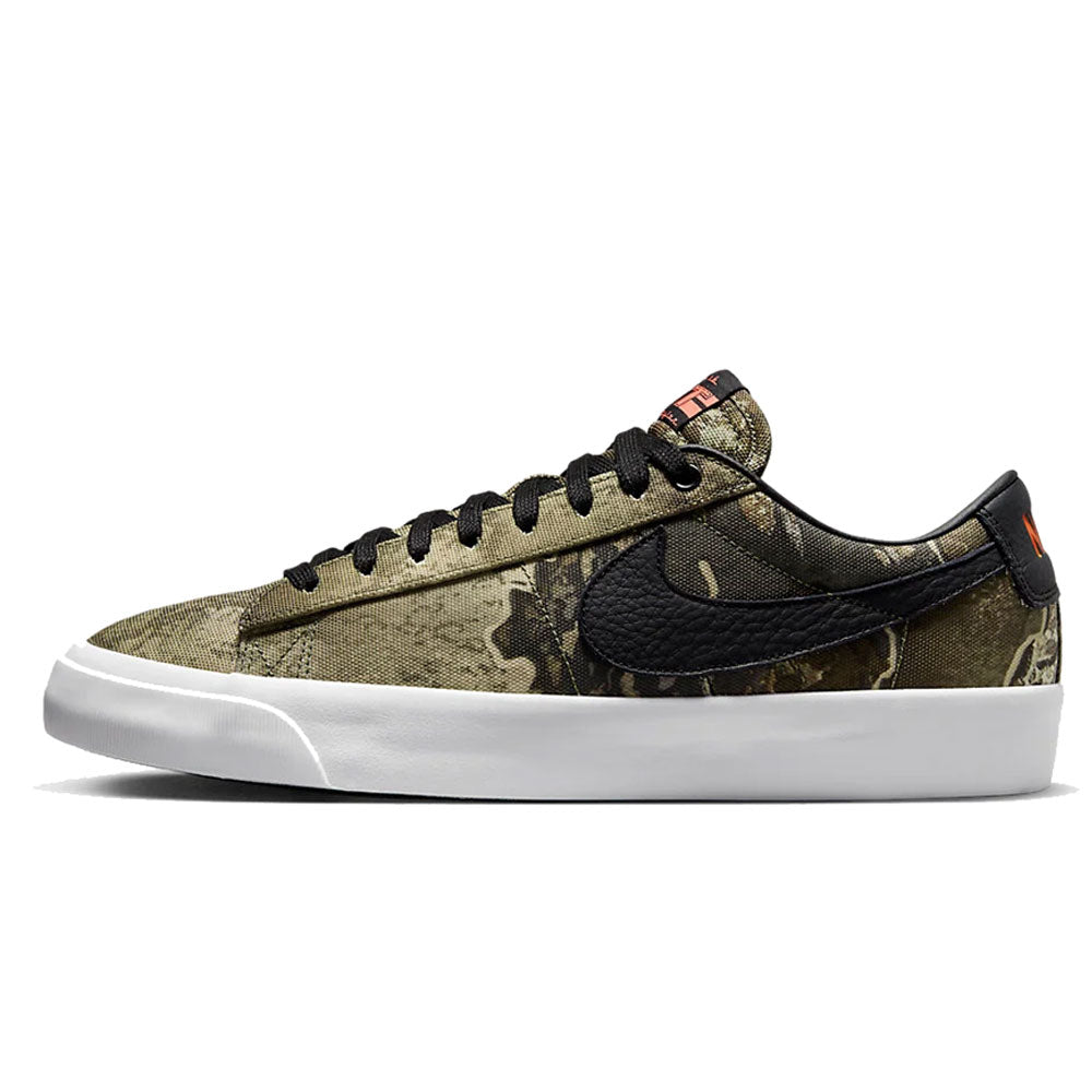 NIKE SB -  ZOOM BLAZER LOW PRO GT PRM "BLACK/SAFETY"