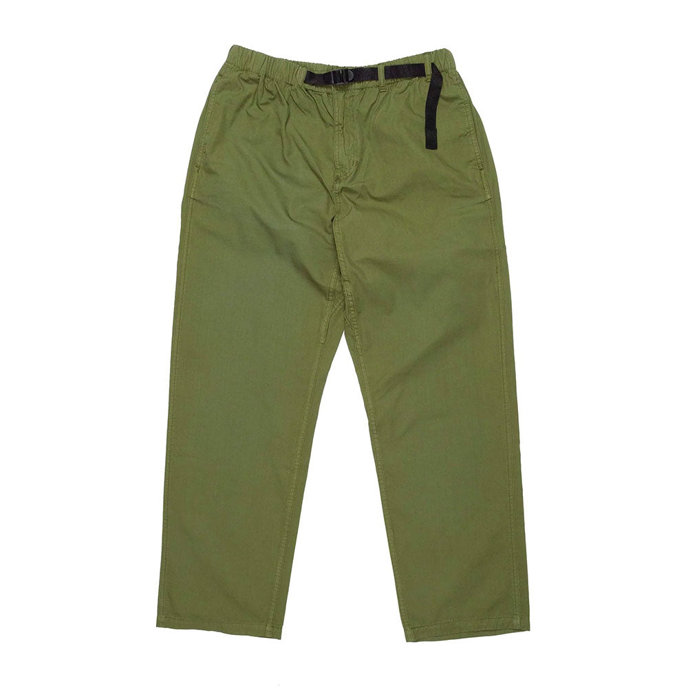DANCER - Belted Simple Pant "Faded Green"