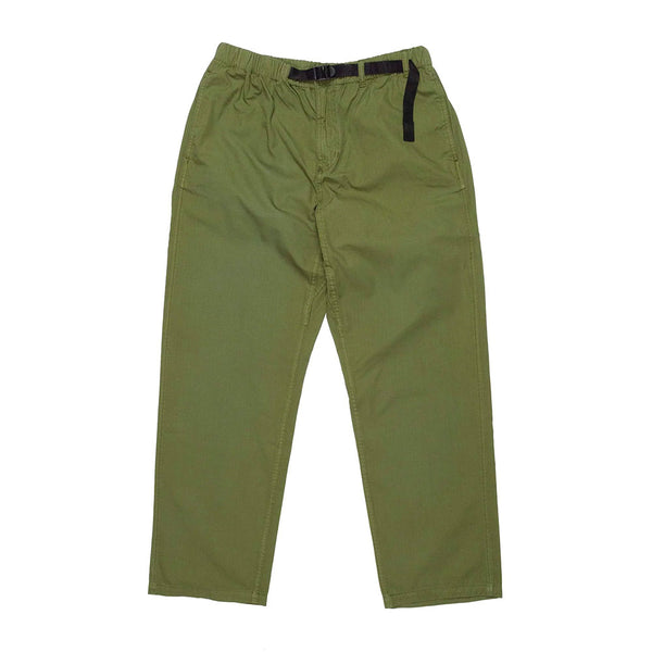 DANCER - Belted Simple Pant "Faded Green"