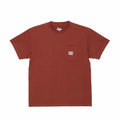 DANCER - Embroided Triple Logo Pocket Tee "Rust Brown"