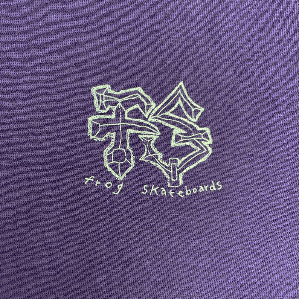 FROG SKATEBOARDS -  Surf Turtle L/S Tee "Purple"